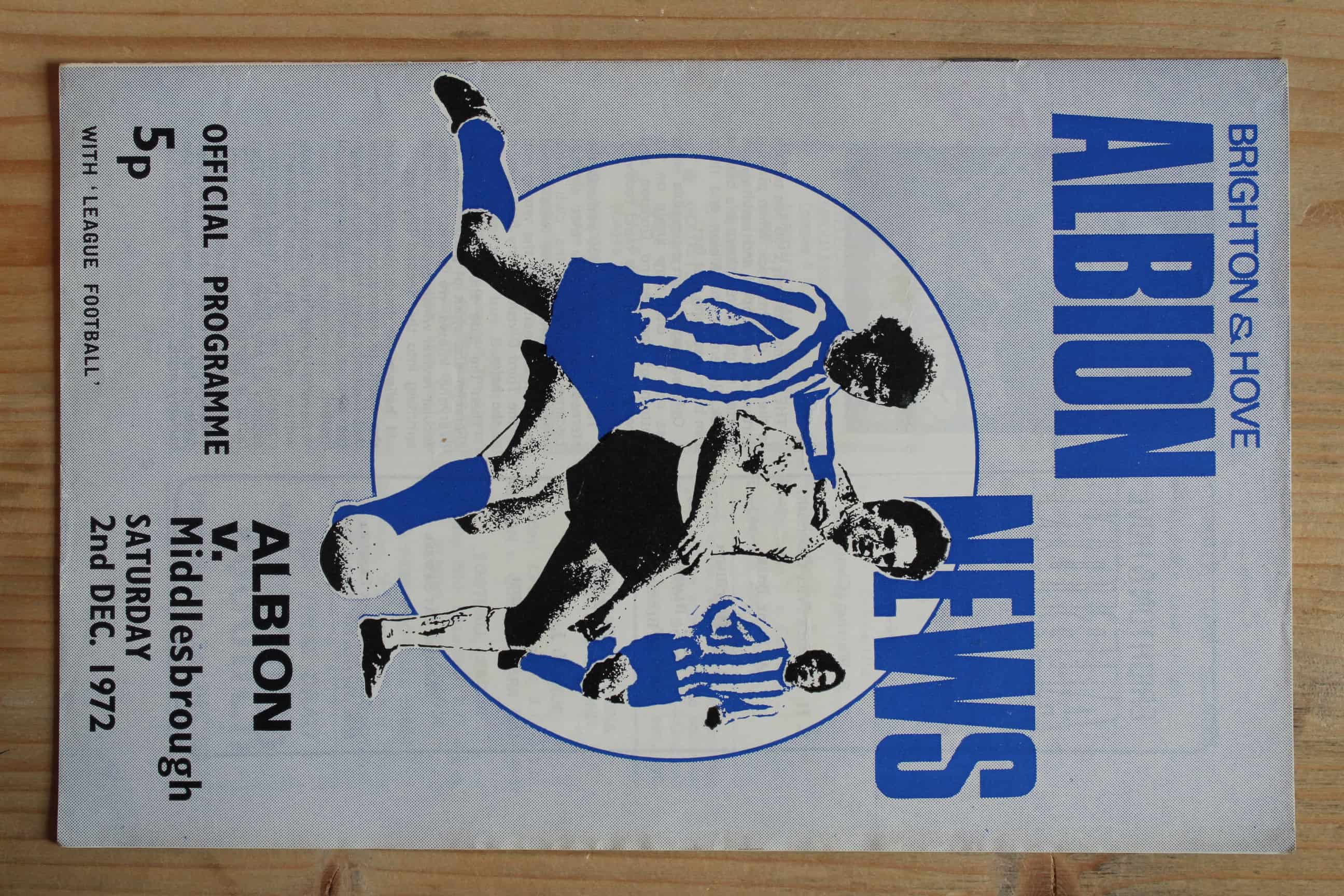 Brighton & Hove Albion FC v Middlesbrough FC